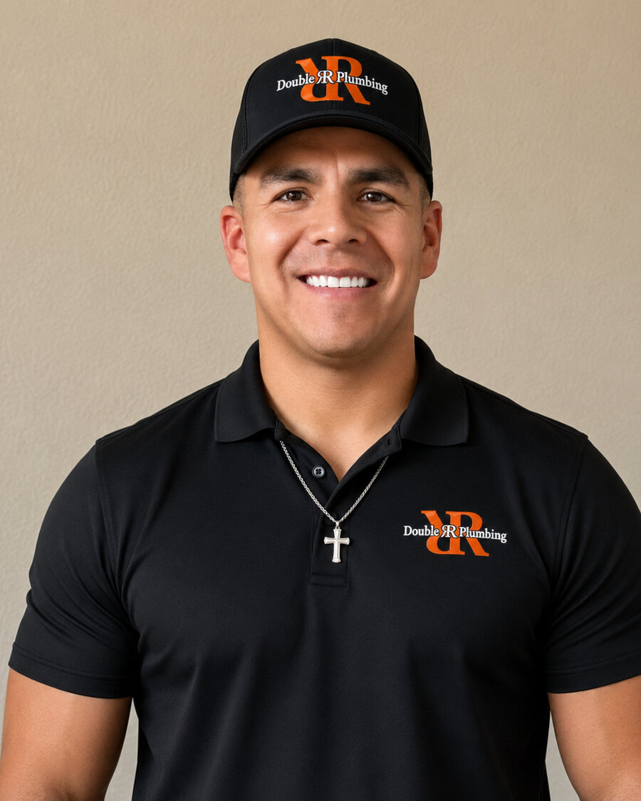 Duran Arellano, journeyman plumber and residential lead at Double R Plumbing